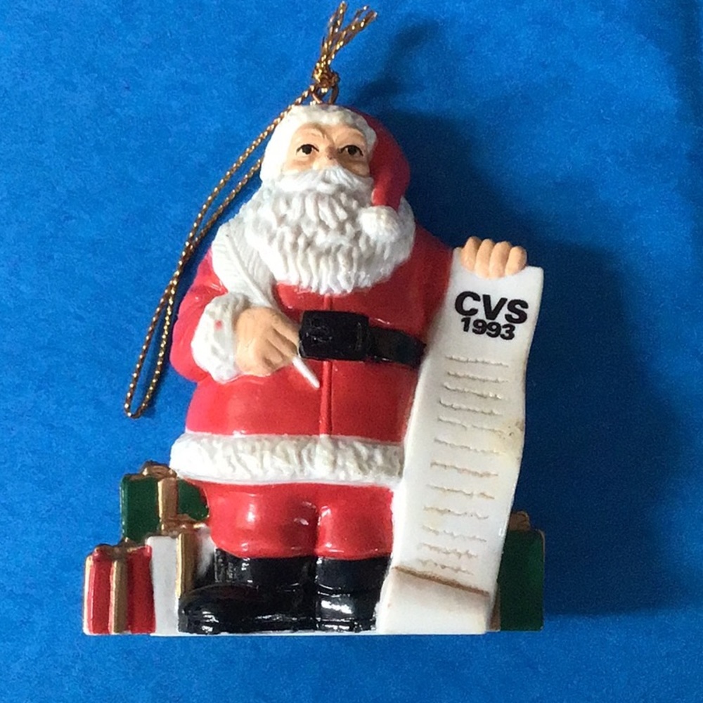 🍀2/10.00🍀 CVS 1993 Santa 🎅 ornament vintage, bundle icon 🎁⭐️🎉🍀 sale! Etc